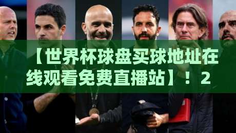 【世界杯球盘买球地址在线观看免费直播站】！2026年球迷必备指南：如何安全找到高清直播与球盘入口