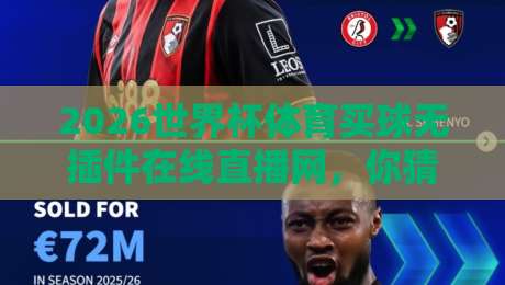 2026世界杯体育买球无插件在线直播网，你猜怎么着？这里才是真香入口！