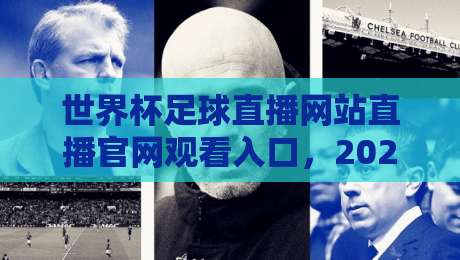 世界杯足球直播网站直播官网观看入口，2026年最全观赛指南