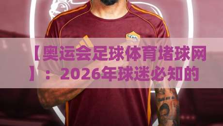 【奥运会足球体育堵球网】:2026年球迷必知的五大风险与防范指南 【奥运会足球体育堵球网】:2026年球迷必知的五大风险与防范指南