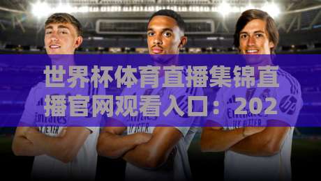 世界杯体育直播集锦直播官网观看入口：2026年最新观看渠道与技巧全解析