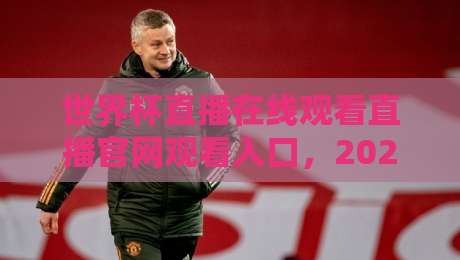 世界杯直播在线观看直播官网观看入口,2026年观赛指南来啦!