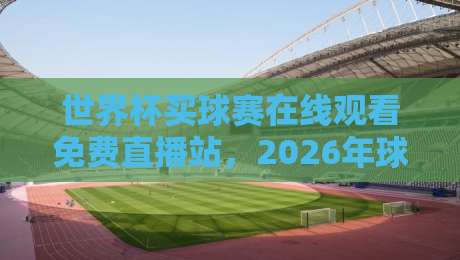 世界杯买球赛在线观看免费直播站，2026年球迷必备指南！