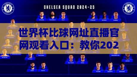 世界杯比球网址直播官网观看入口：教你2026年避开套路直达观赛现场